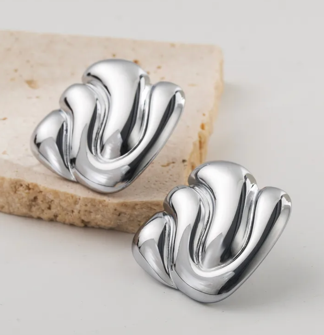 Aretes Bali Plata