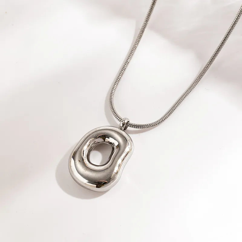 Collar Oval Plata