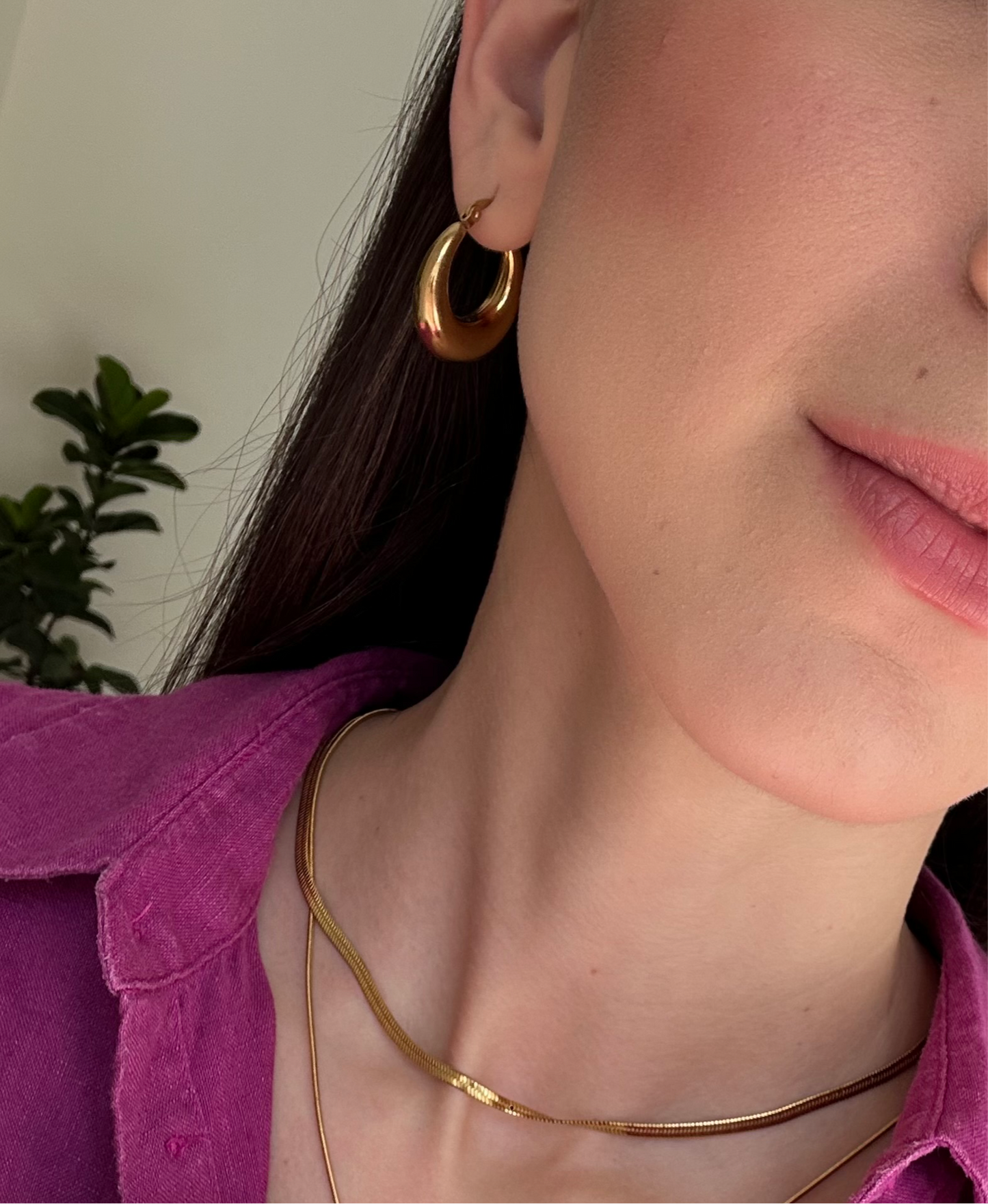 Arracadas Maxi dorada