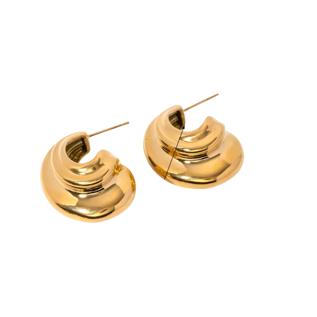 Arracada Bruma Dorada