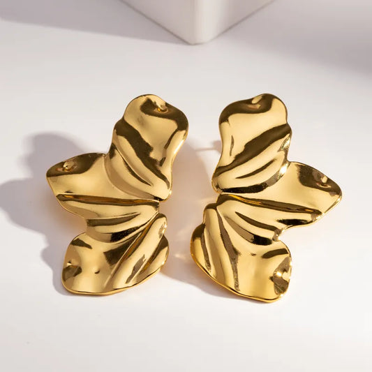 Aretes petalo