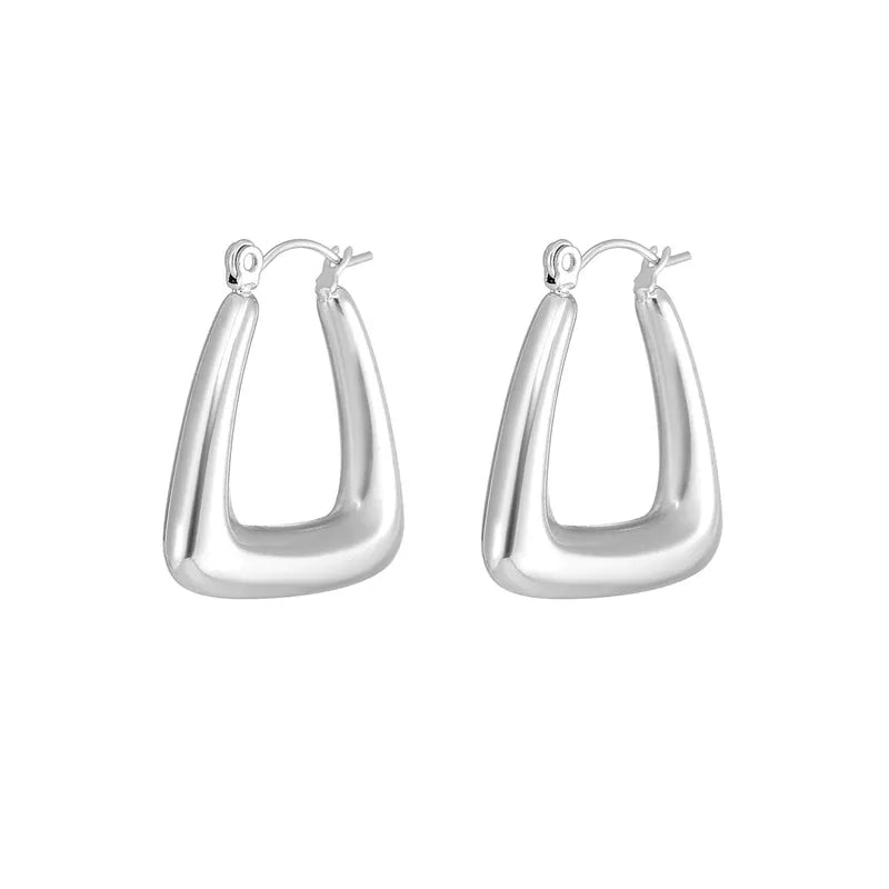 Aretes Roma Plata