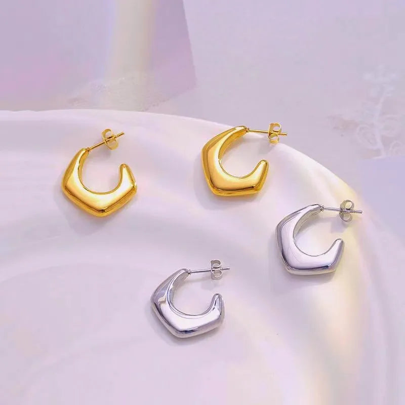 Aretes Marbella Plata