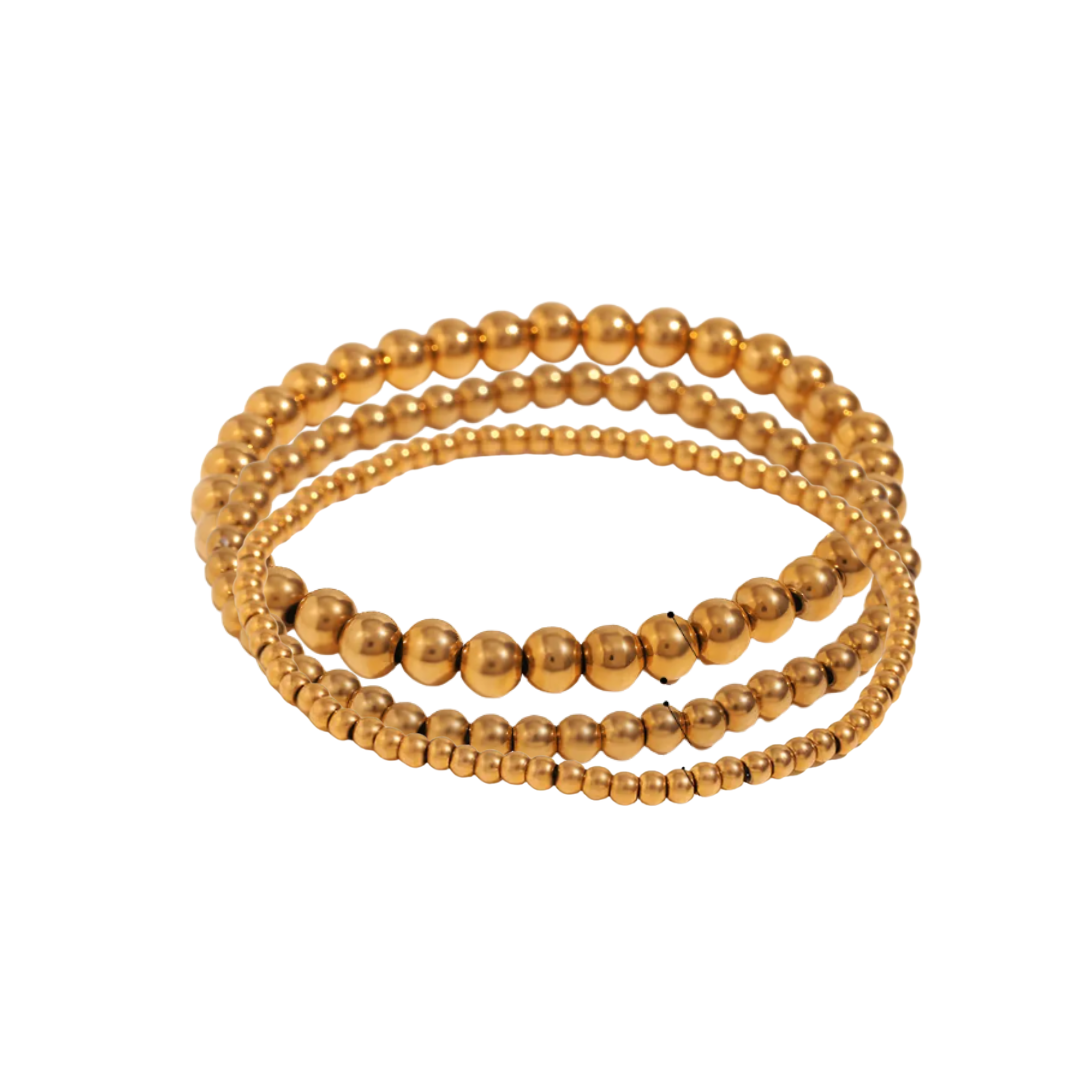 Set pulsera Calo Dorada