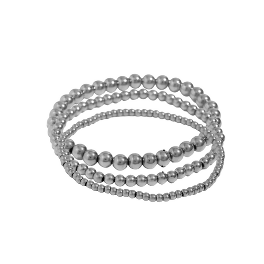 Set pulsera Calo Plata
