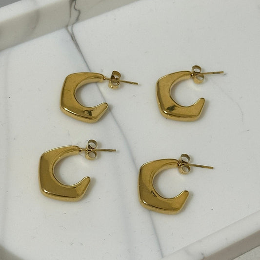 Aretes Marbella Dorados