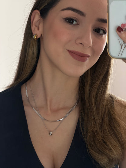Collar Agatha Silver