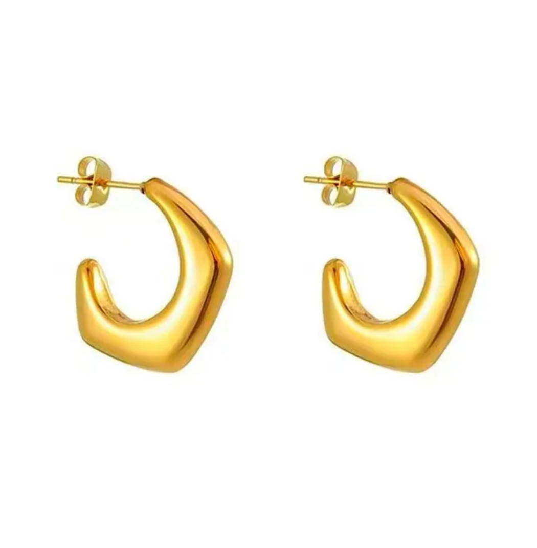 Aretes Marbella Dorados