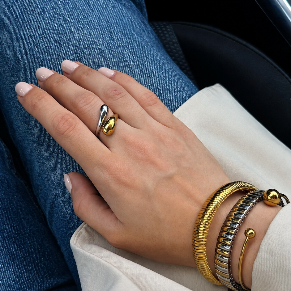 Anillo Segal Bicolor