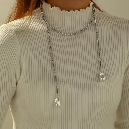 Collar Atenea Plateado