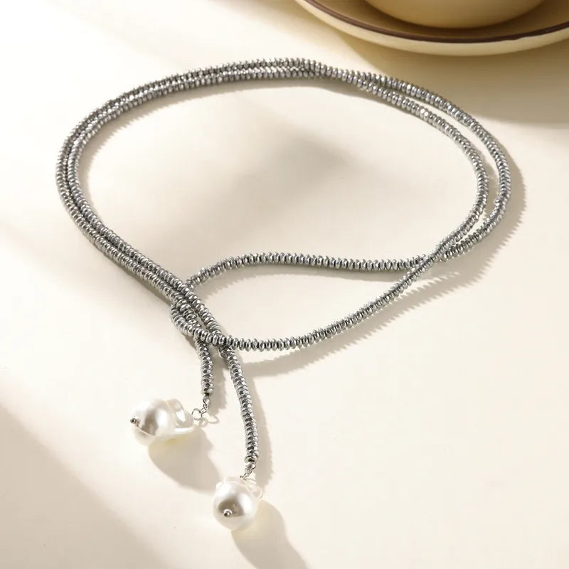 Collar Atenea Plateado