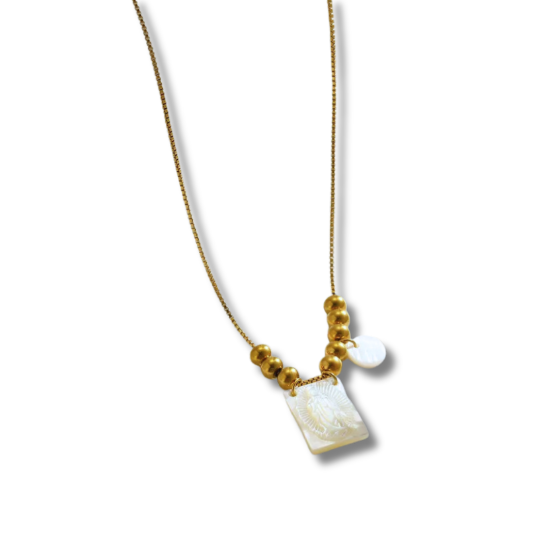 Collar Escapulario Virgen