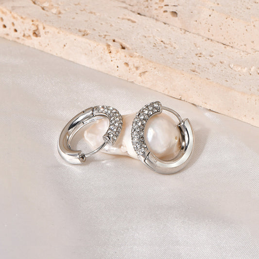 Aretes Ginebra Plata