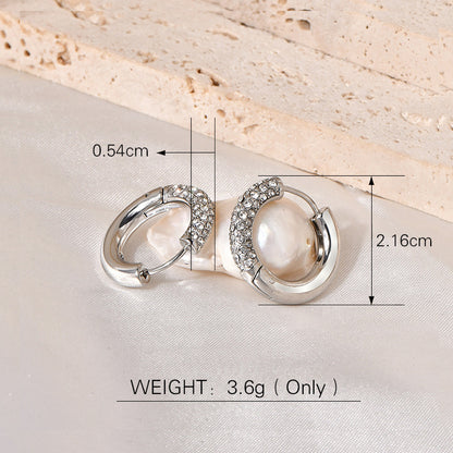 Aretes Ginebra Plata