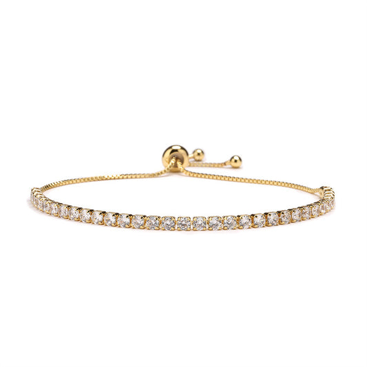 Pulsera tennis ajustable