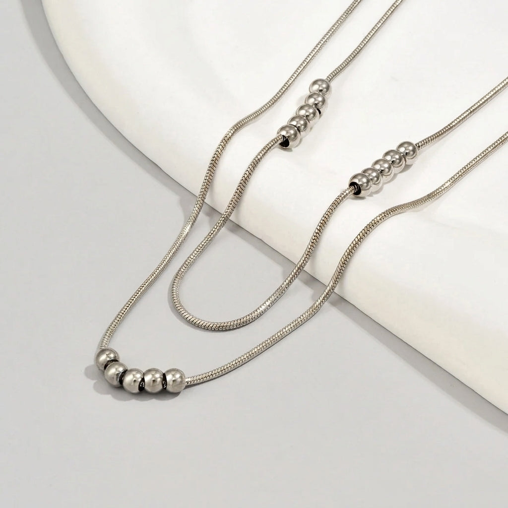 Collar Stacy plata