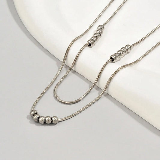 Collar Stacy plata