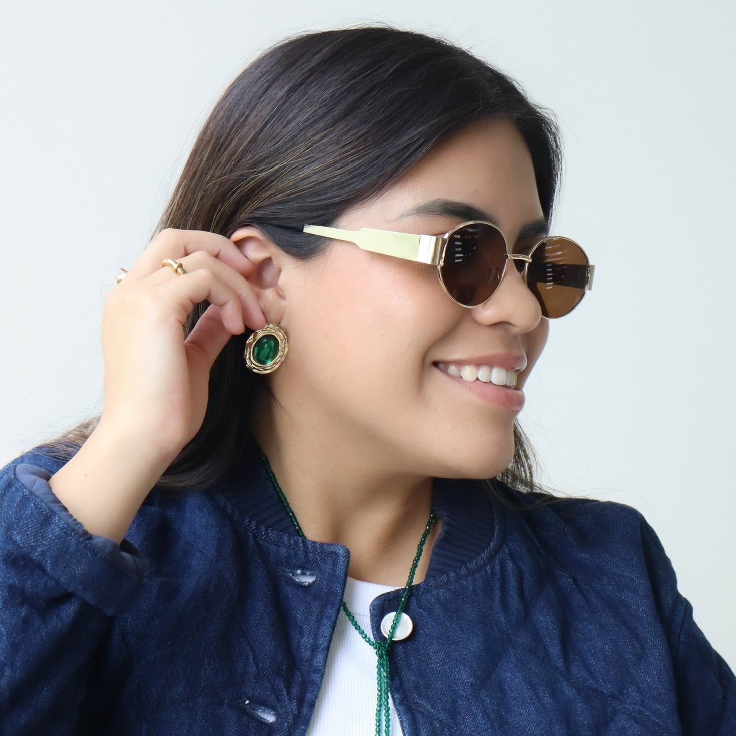 Aretes Jade