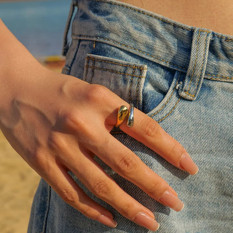 Anillo Segal Bicolor