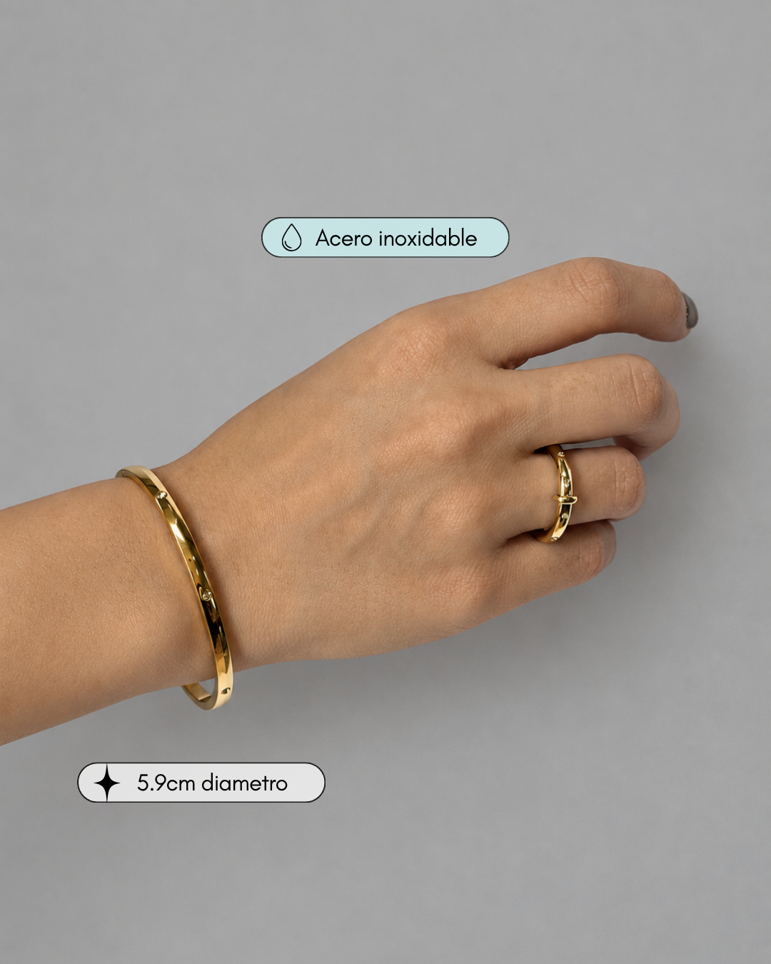 Pulsera Cordelia Dorada