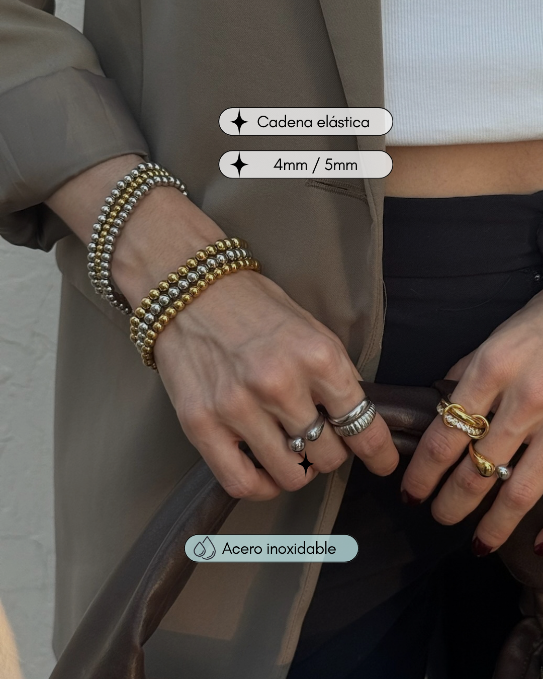 Pulsera Calo Plata